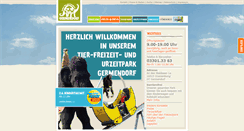 Desktop Screenshot of freizeitpark-germendorf.de